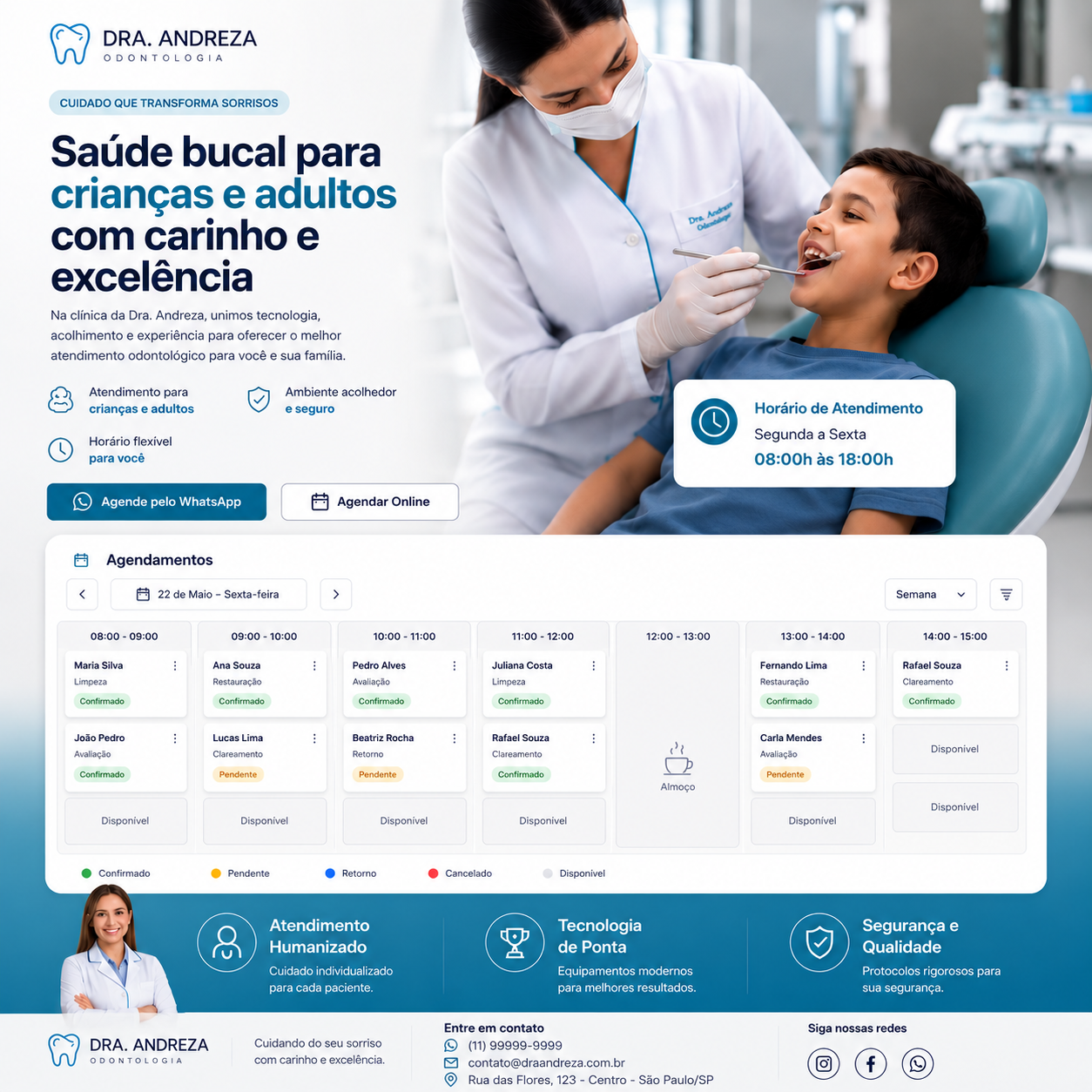 Exemplo de site institucional